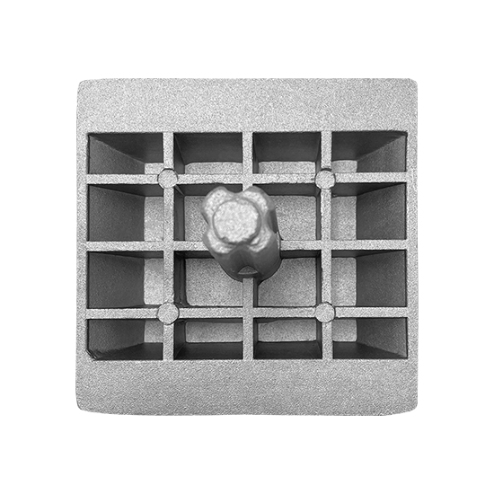 Tacha Reflectiva de Aluminio